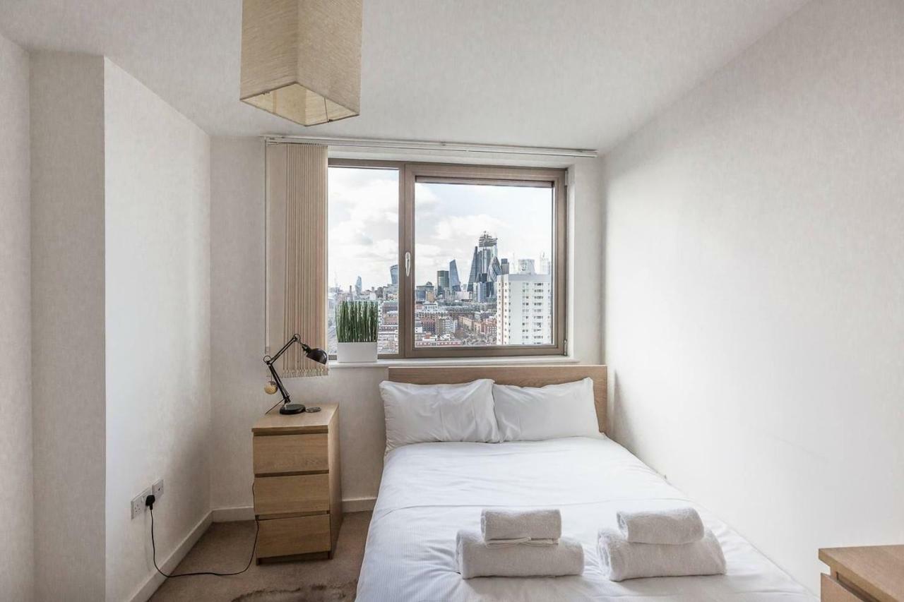 Modern 1 Bedroom Apartment In E1 With Great Views London Exterior foto