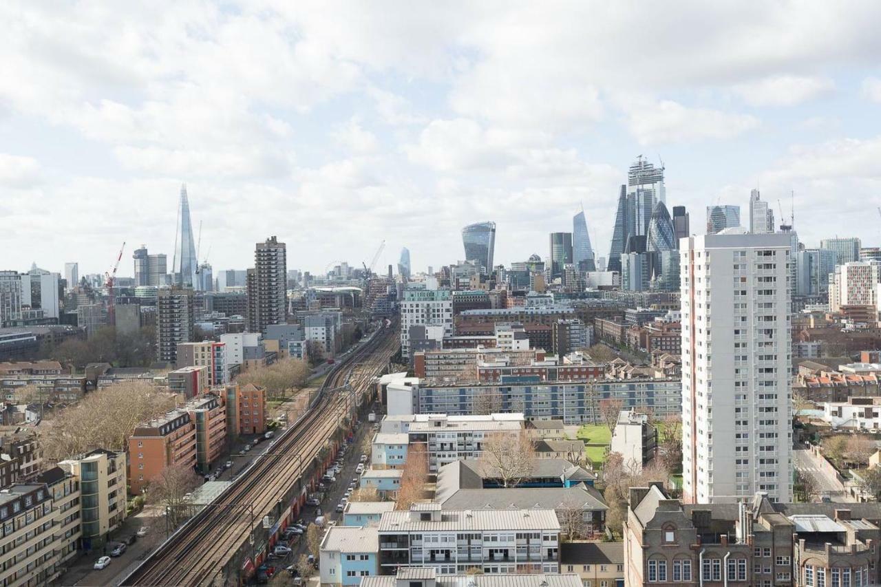 Modern 1 Bedroom Apartment In E1 With Great Views London Exterior foto